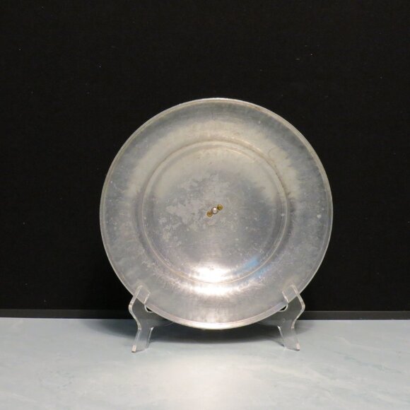 Hammered Aluminum Vintage Covered Wild Rose Knob Continental Silver Co. - Picture 5 of 5